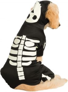 Disfraz esqueleto perro