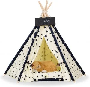 Teepee cama perro