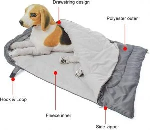 Saco dormir impermeable perro